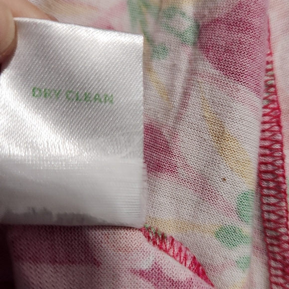 Lilly Pulitzer Cherry Dress Azalea Pink Mini Mariposa Size Medium - Picture 4 of 16